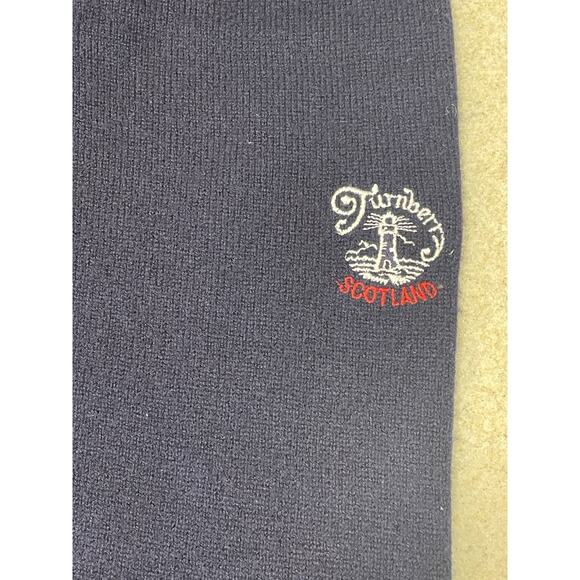 Pringle Of Scotland Men’s Size XL Blue Pullover Lamb’s Wool Sweater -TURNBERRY - Picture 7 of 13